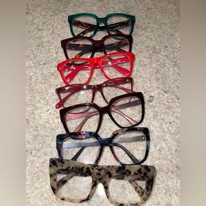 Eye Glasses-some new, some used(no scratches, not broken)-SOLD TOGETHER